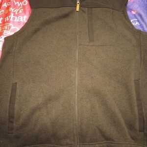 Mens Fleece Vest George Sz Large